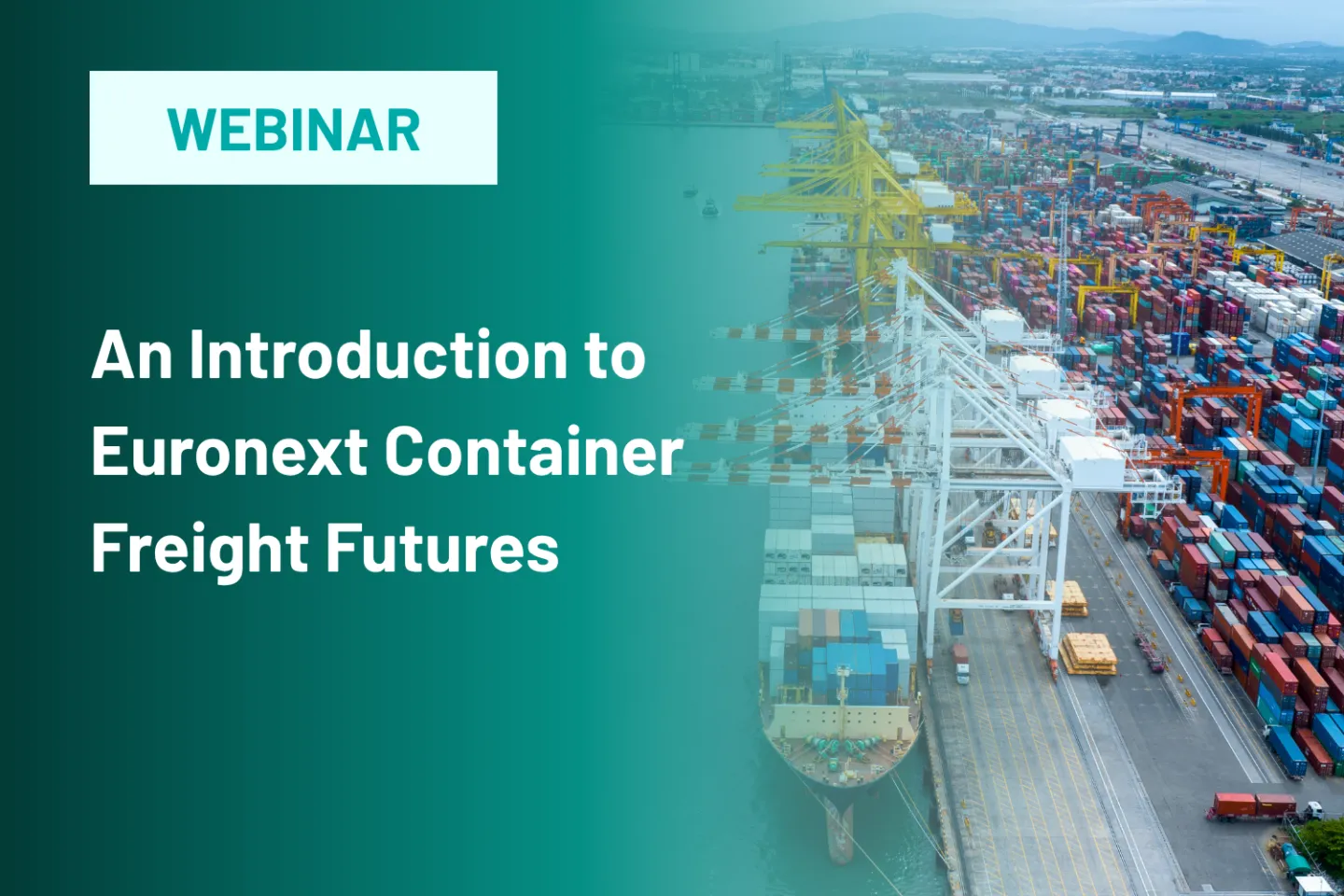 An introduction to Euronext Container Freight Futures