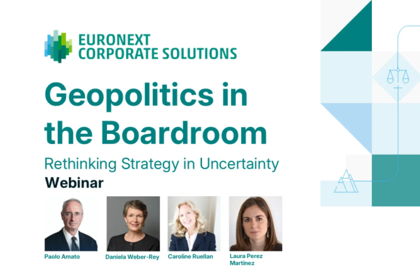 Title sheet Geopolitics in the Boardroom - Webinar